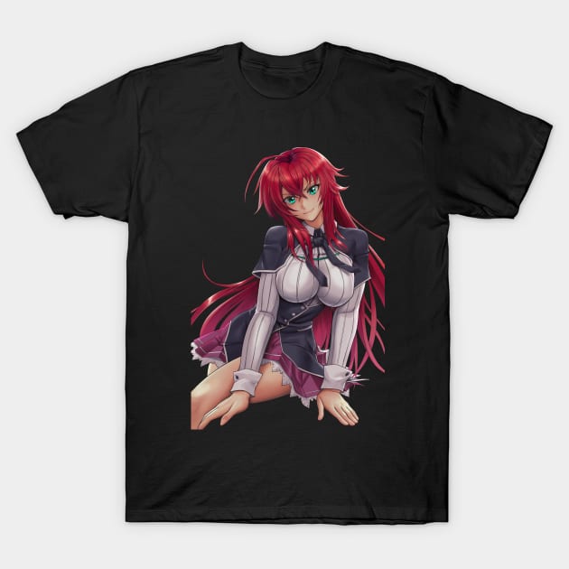 Rias Gremory T-Shirt by hybridmink